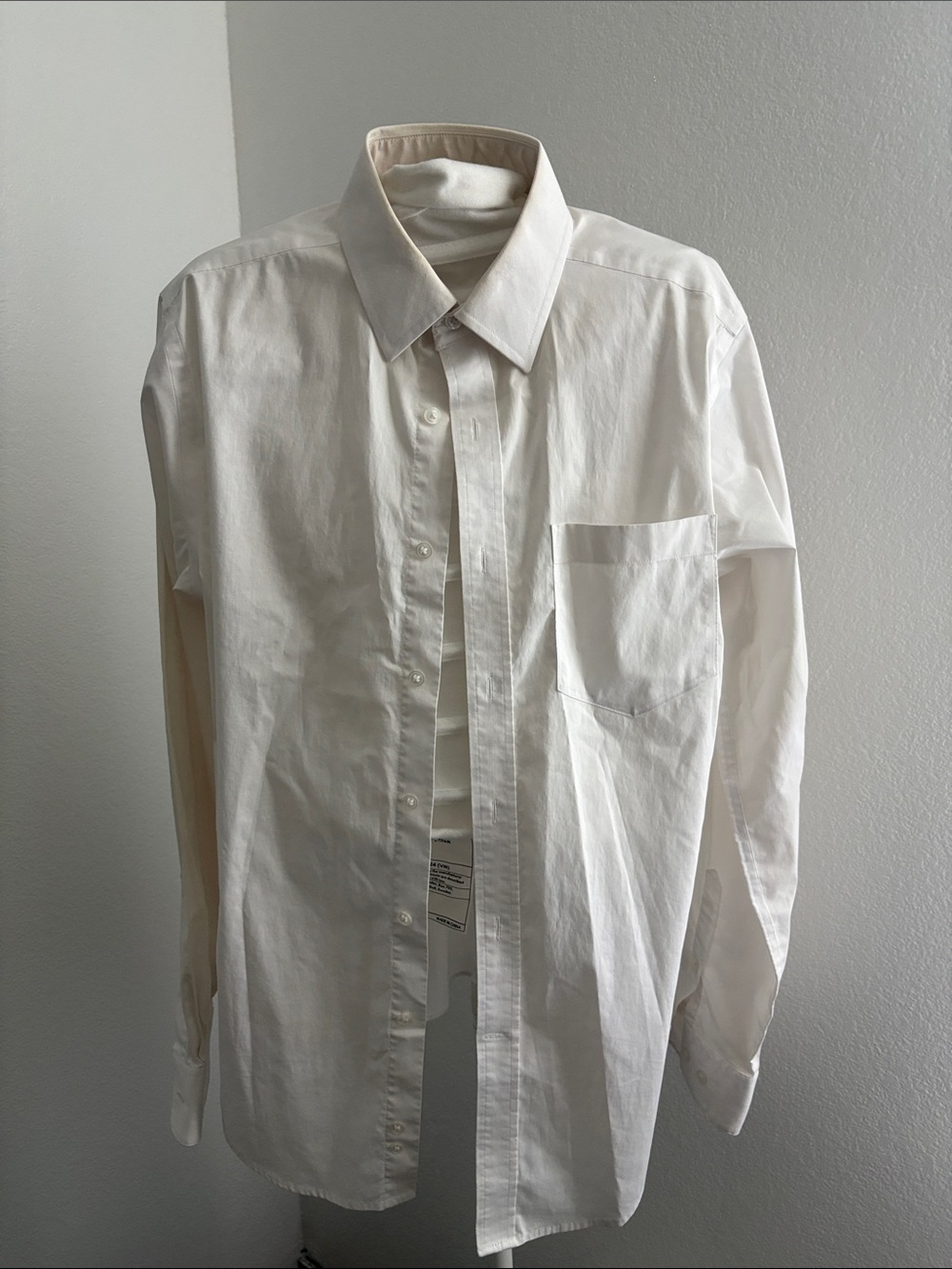 George White Men's Long-Sleeve Dress Shirt